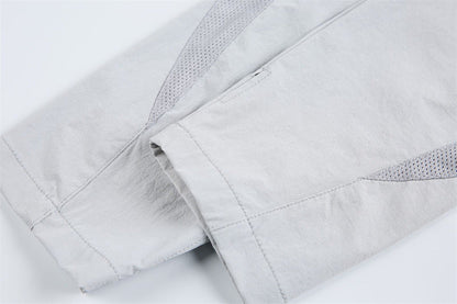 DAXUEN Lightweight full-zip jacket with mesh panels