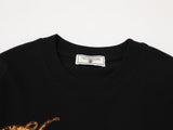 DAXUEN Oversized short-sleeved T-shirt with graphic design