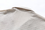 DAXUEN Loose-fitting button-up shirt with camp collar