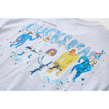 DAXUEN Crew neck t-shirt with bold graphics