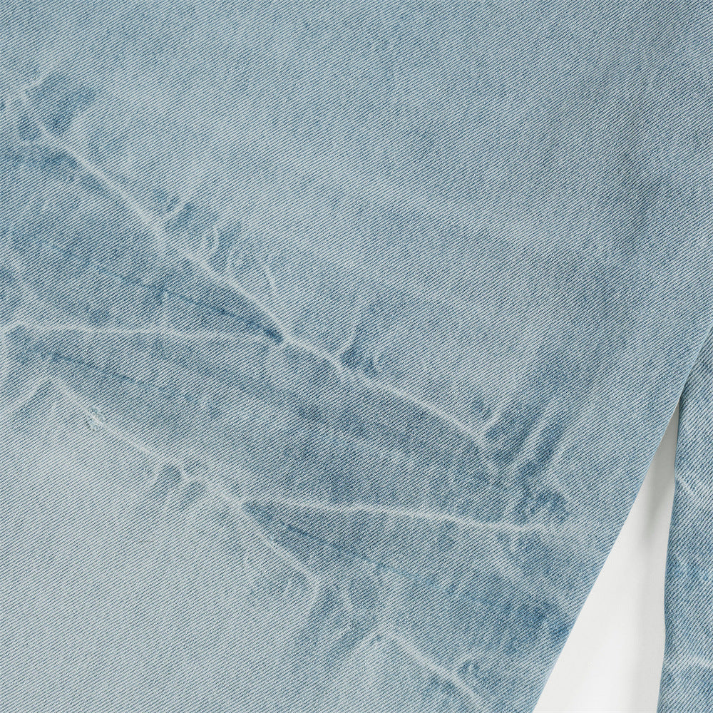 DAXUEN Faded blue wide-leg denim jeans
