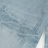 DAXUEN Faded blue wide-leg denim jeans