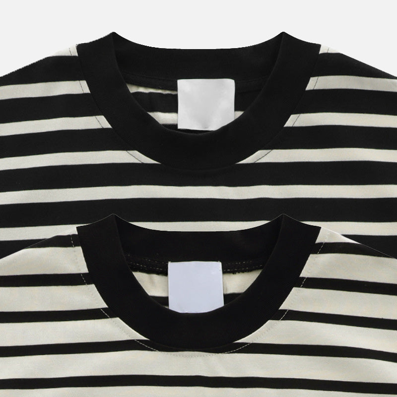 Bold Stripe Relaxed-Fit T-Shirt