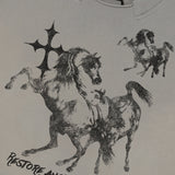 DAXUEN Oversized short-sleeve T-shirt with horse graphic