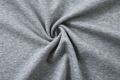 DAXUEN Relaxed fit short-sleeved top in grey and black