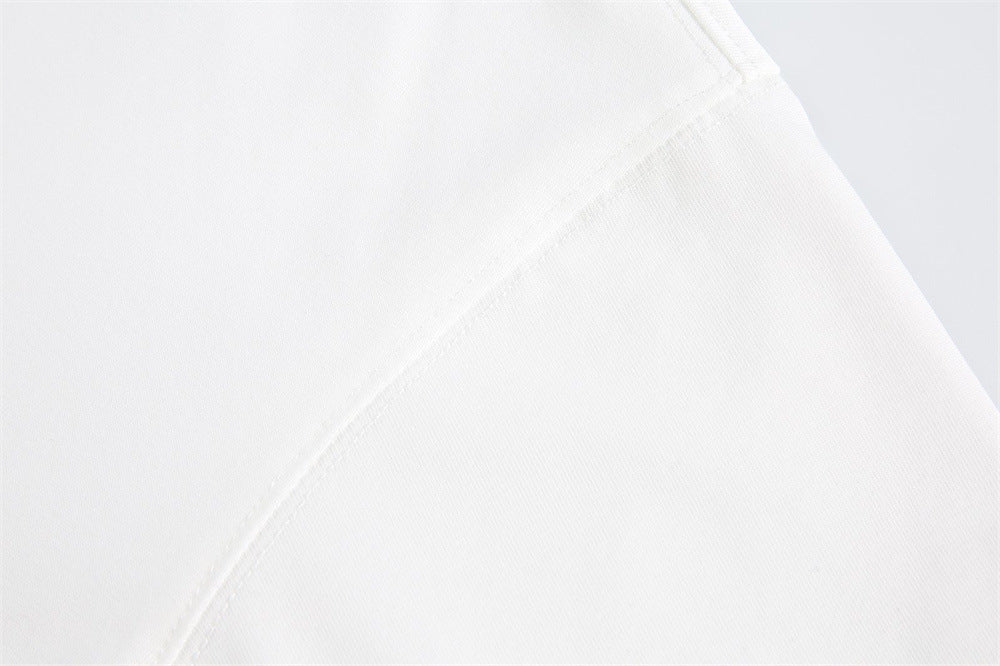 DAXUEN Layered contrast short-sleeve T-shirt