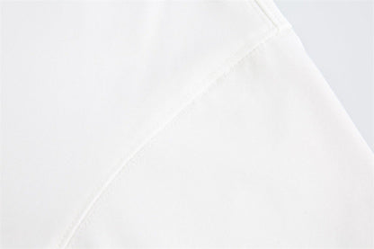 DAXUEN Layered contrast short-sleeve T-shirt