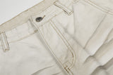 DAXUEN Distressed wide-leg casual pants