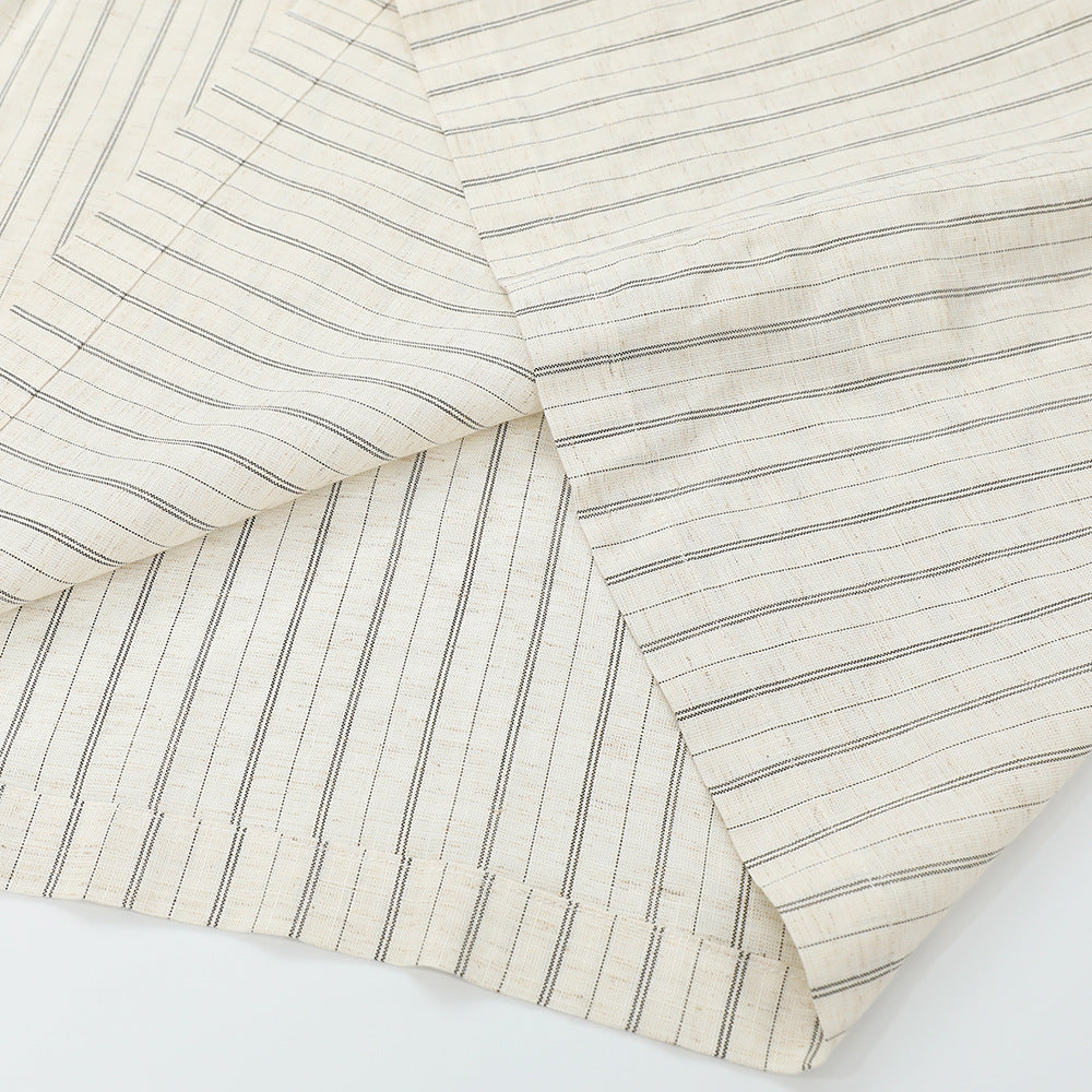 DAXUEN Relaxed-fit short-sleeved polo shirt with stripes