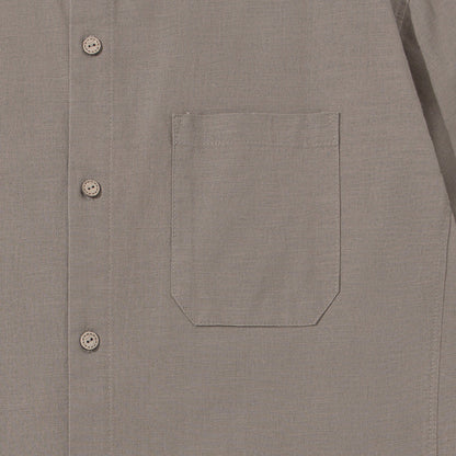 DAXUEN Short-sleeve button-up shirt with textured fabric