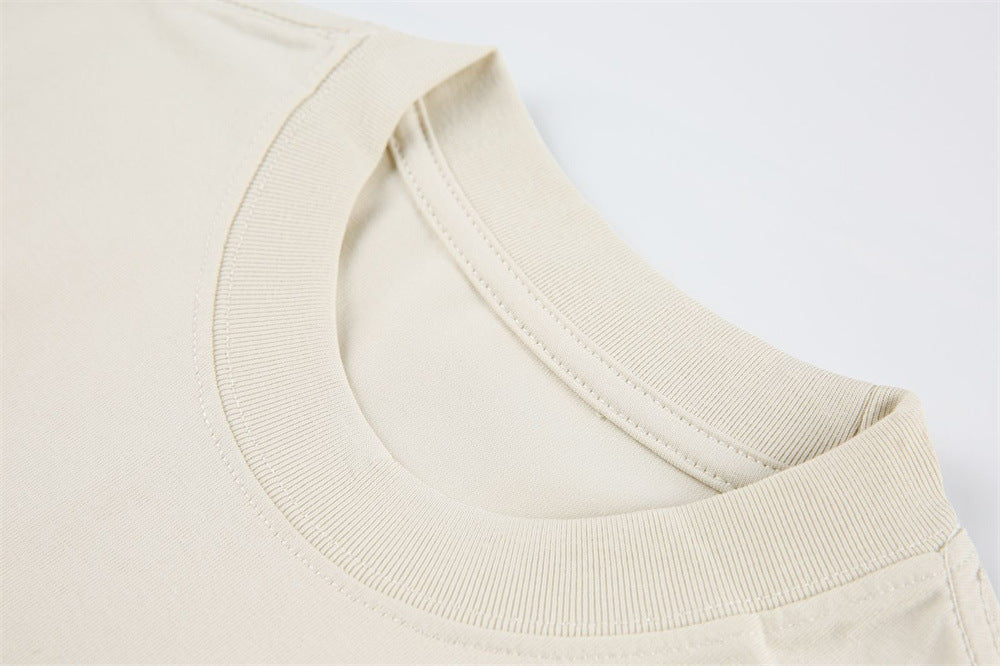DAXUEN Relaxed-fit short-sleeve crew neck t-shirt with graphic