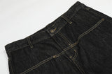 DAXUEN Wide-leg denim jeans with embroidered details