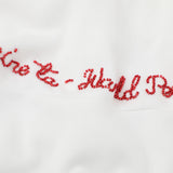 DAXUEN Short-sleeved loose-fitting polo shirt with embroidery