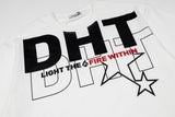 DAXUEN Bold DHT graphic short-sleeved t-shirt