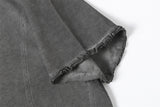 DAXUEN Short-sleeved relaxed-fit polo shirt with vintage finish
