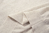 DAXUEN Knitted short-sleeved polo shirt with contrast collar