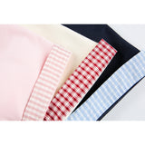 DAXUEN Short-sleeved polo shirt with checkered details