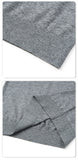DAXUEN Short-sleeved knit top in solid colors