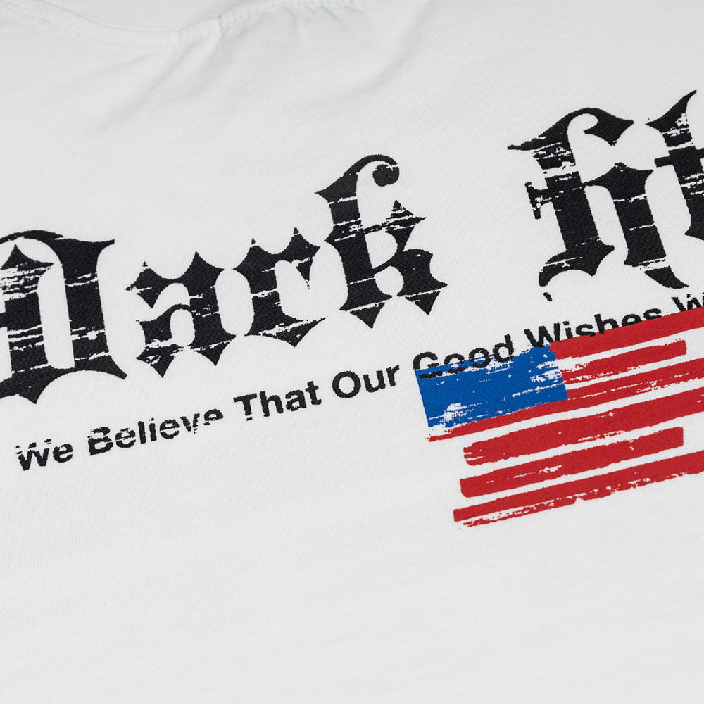 DAXUEN Loose-fit short-sleeved T-shirt with graphic design