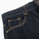 DAXUEN Wide-leg denim jeans with unique patches