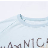 DAXUEN Long-sleeve t-shirt with crayon graphic