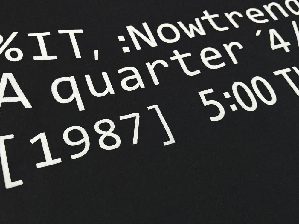 DAXUEN Short-sleeve crew neck t-shirt with text print
