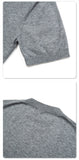 DAXUEN Short-sleeved knit top in solid colors