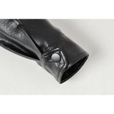 DAXUEN Men's relaxed-fit faux leather jacket