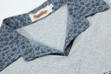 DAXUEN Layered look short-sleeved top with graphic print