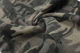 DAXUEN Camouflage wide-leg cargo jeans