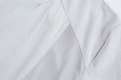 DAXUEN Lightweight full-zip jacket with mesh panels