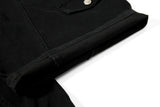 DAXUEN Wide-leg cargo pants in black and light grey