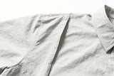 DAXUEN Short-sleeved button-up shirt with utility pockets