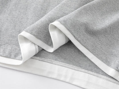 DAXUEN Relaxed fit short-sleeved t-shirt with contrasting trim