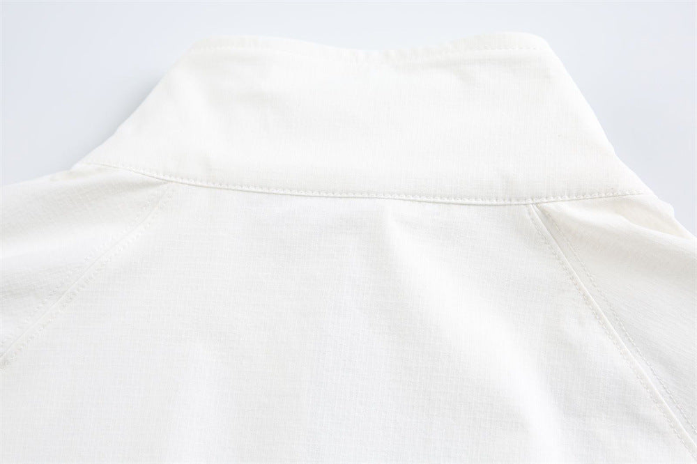 DAXUEN Lightweight full-zip jacket in solid colors