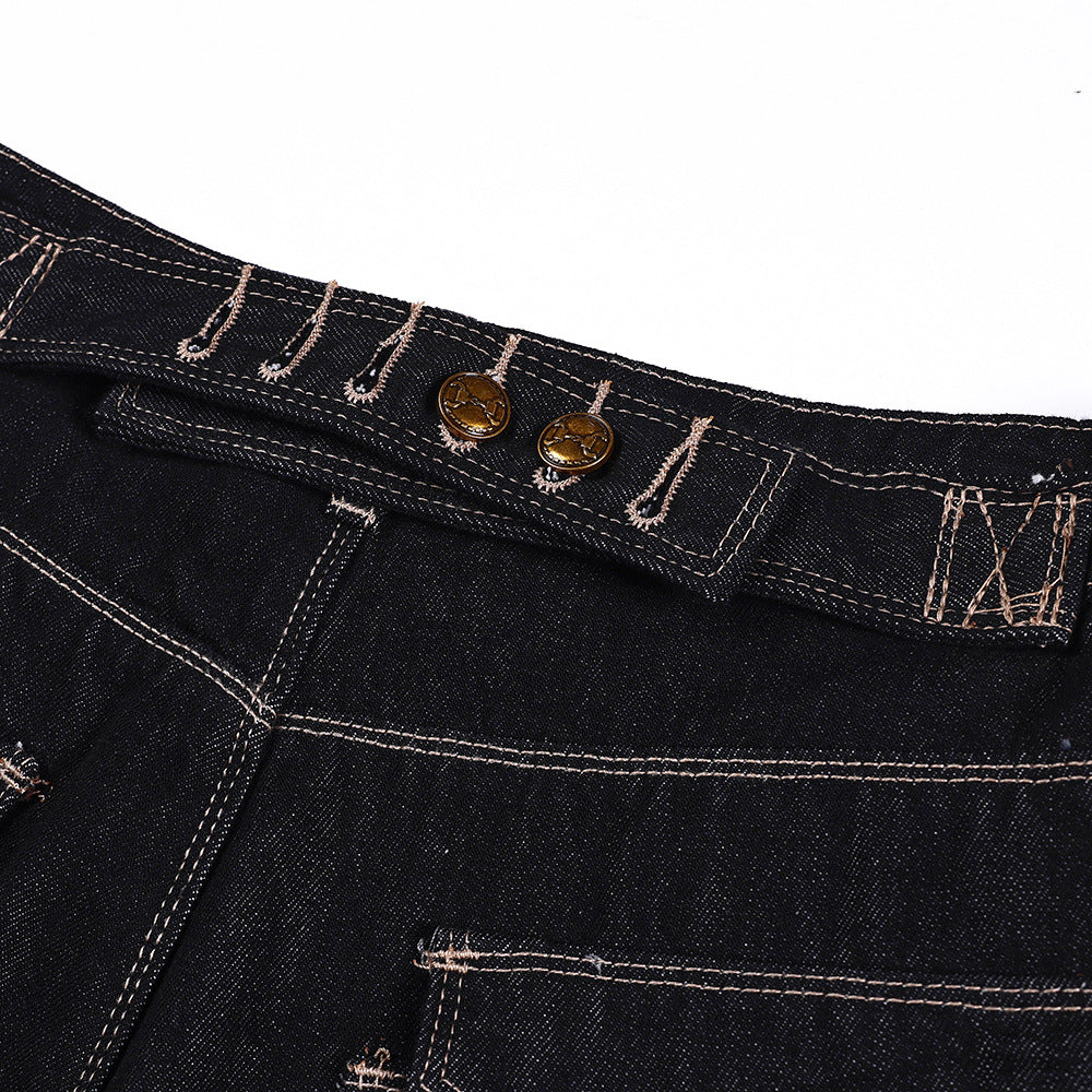 DAXUEN Away End Wide Leg Denim