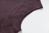 DAXUEN Sleeveless top with mock neck and embroidered graphic