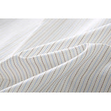 DAXUEN Light-coloured short-sleeved button-down shirt