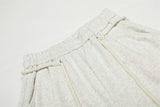 DAXUEN Wide-leg cargo sweatpants with embroidered text
