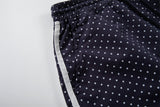 DAXUEN Wide leg polka dot trousers with stripes