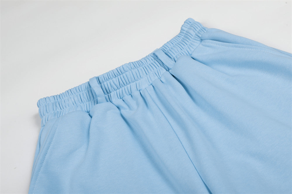 DAXUEN Wide-leg sweatpants with graphic print