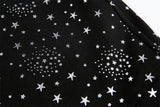 DAXUEN Starry graphic T-shirt with embroidered logo