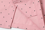DAXUEN Polka-dot short-sleeve shirt with graphic prints