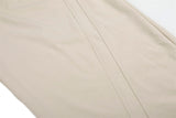 DAXUEN Loose-fitting wide-leg trousers in black and light beige