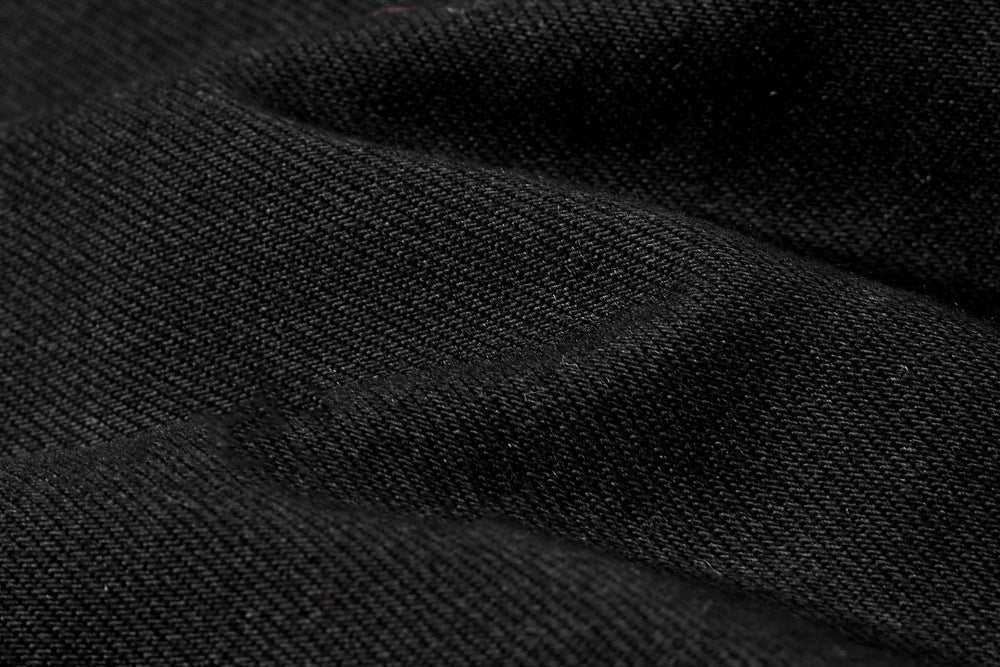 DAXUEN Solid black flared cargo pants