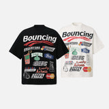 Bouncing Graphic Oversized T-Shirt
