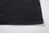 DAXUEN Charcoal grey short-sleeved graphic t-shirt