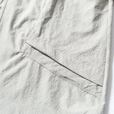 DAXUEN Short-sleeved button-up shirt with utility pockets