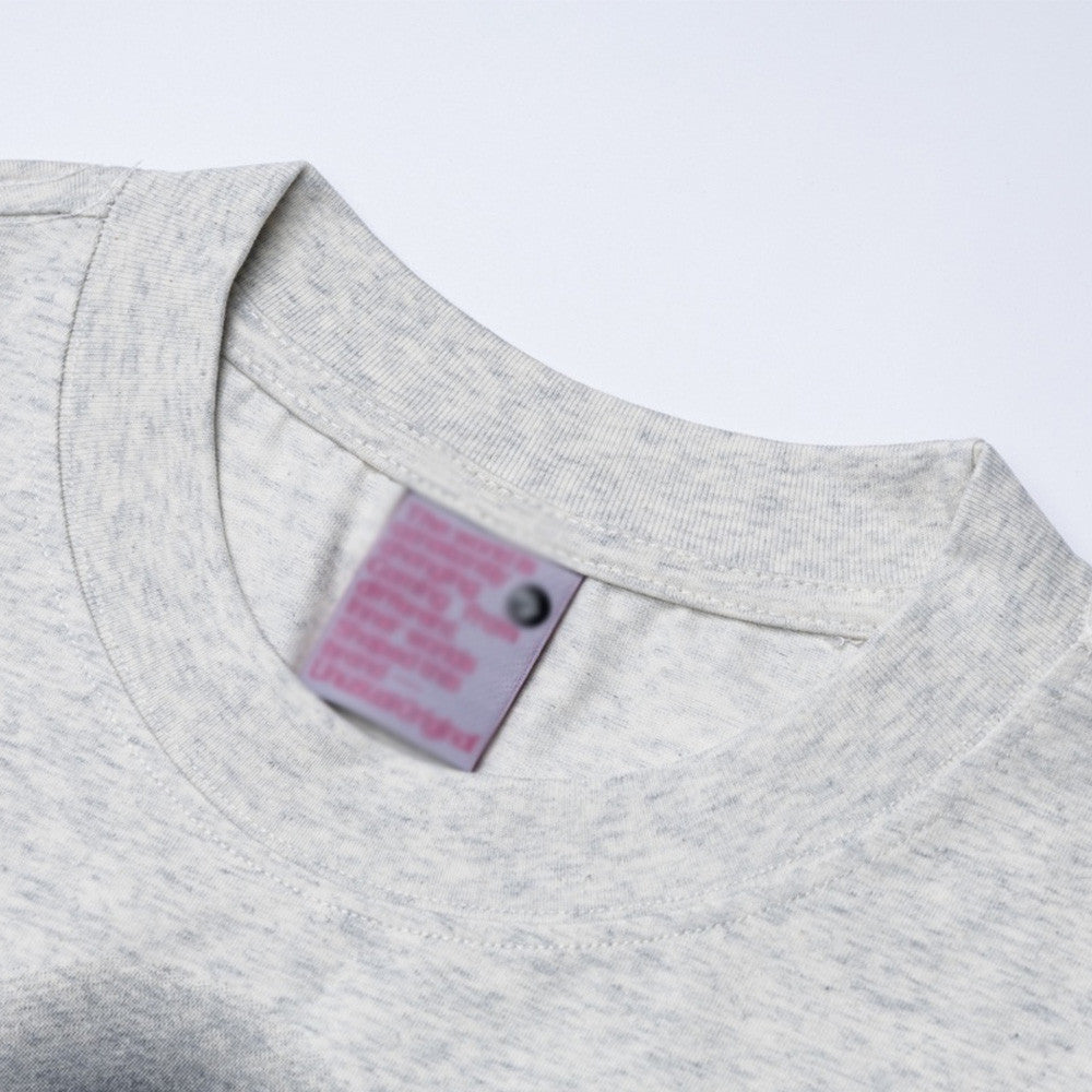 DAXUEN Short-sleeved crew neck T-shirt with carousel horse graphic