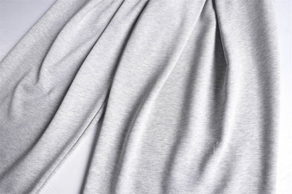 DAXUEN Relaxed-fit wide-leg sweatpants in heather grey